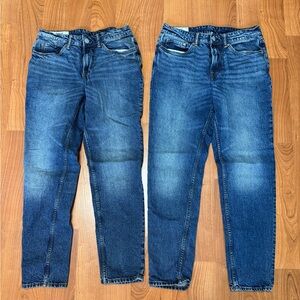 H&M Men's Relaxed Fit Blue Jeans